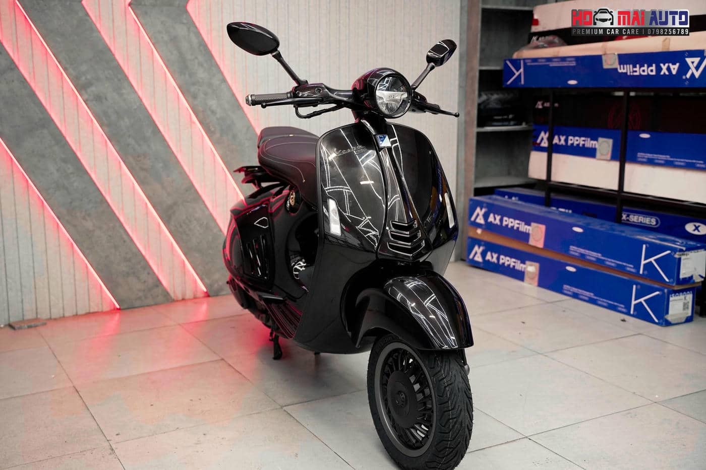 Dán PPF AX K Series Cho Siêu Phẩm Vespa 946 Horse 2026