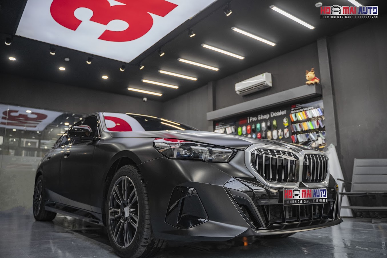 PPF nhám cho BMW 530i Đen: Khi cá tính vượt xa mọi trào lưu