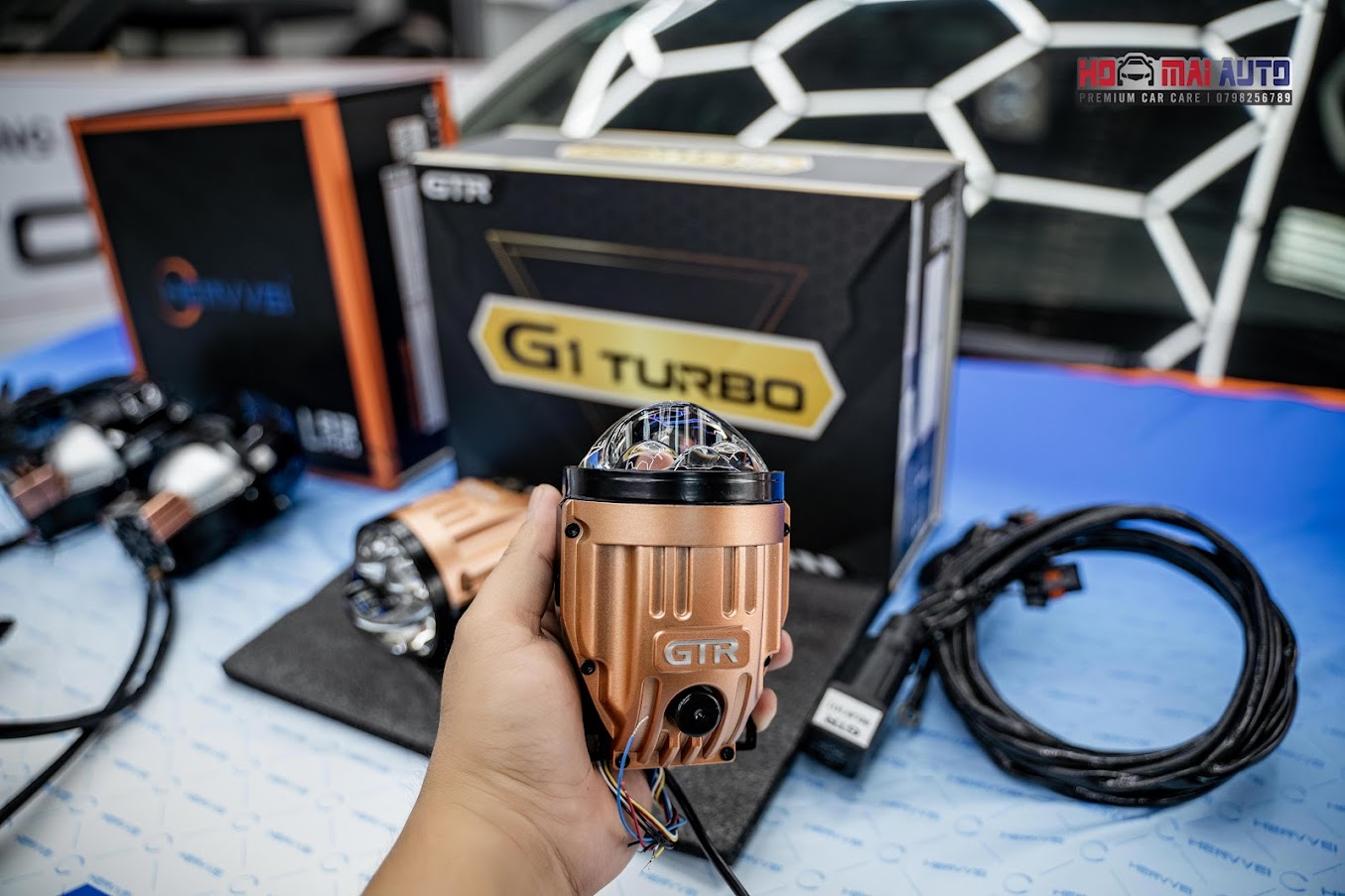 Vì sao Bi gầm GTR G1 Turbo 3000K "chấp" mọi loại sương mù và mưa lớn?