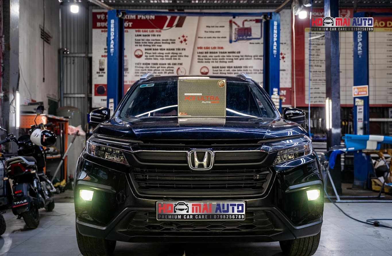 Honda BR-V nâng cấp bi gầm X-Light X3 Ultra – Sáng chuẩn, đi đêm nhàn hơn hẳn