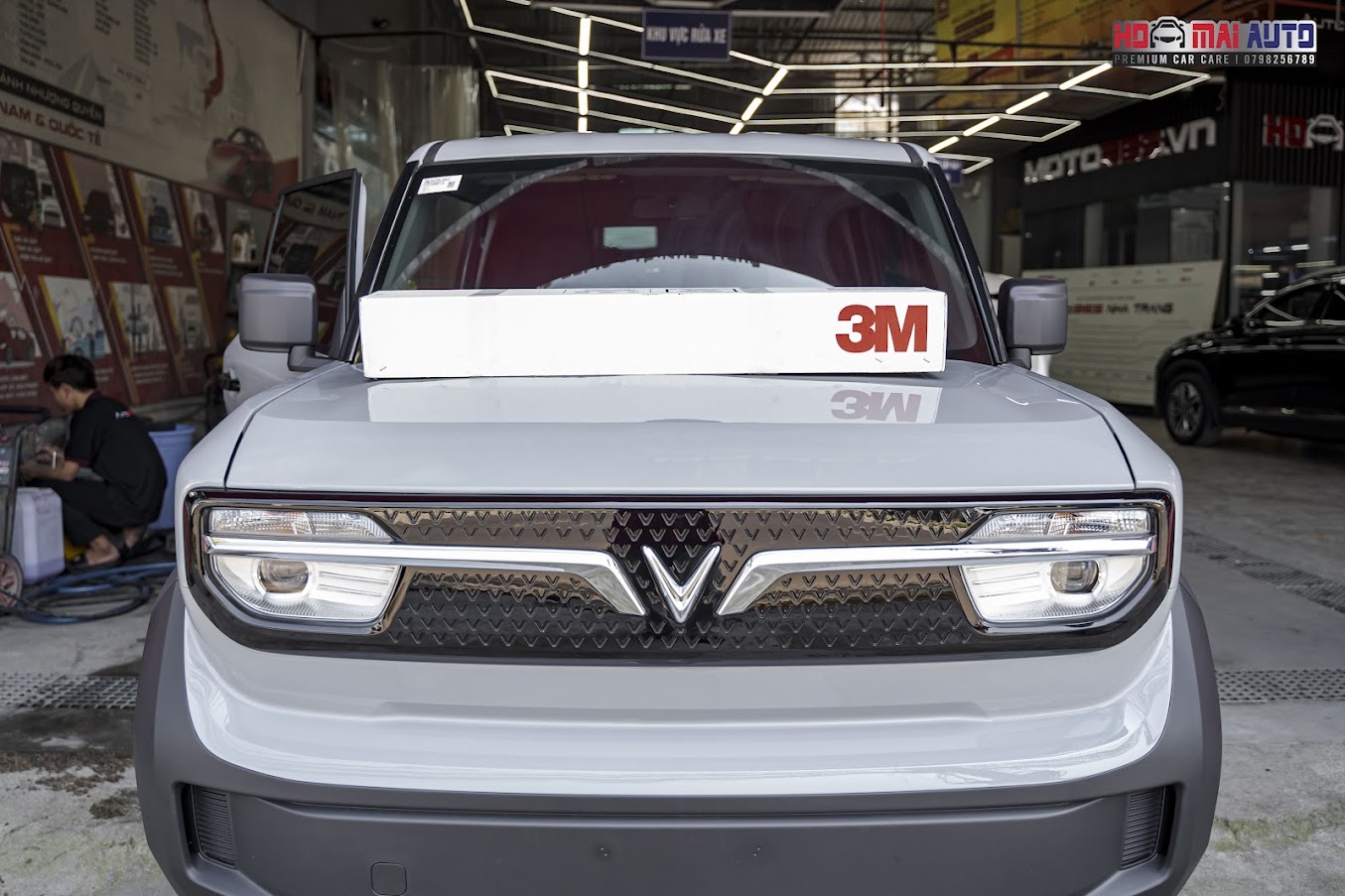 VinFast VF3 Độ Phim Cách Nhiệt 3M: Sự Kết Hợp Thông Minh Giữa Crystalline Và Ceramic IR