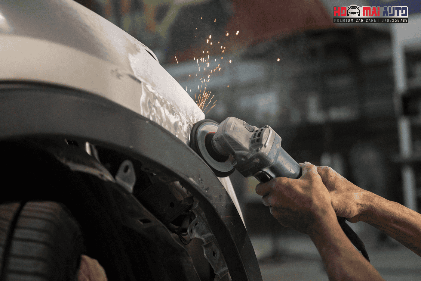 Đồng Sơn Ô Tô Là Gì? Quy Trình Phục Hồi Thân Vỏ Chuẩn Kỹ Thuật Tại Hoa Mai Auto