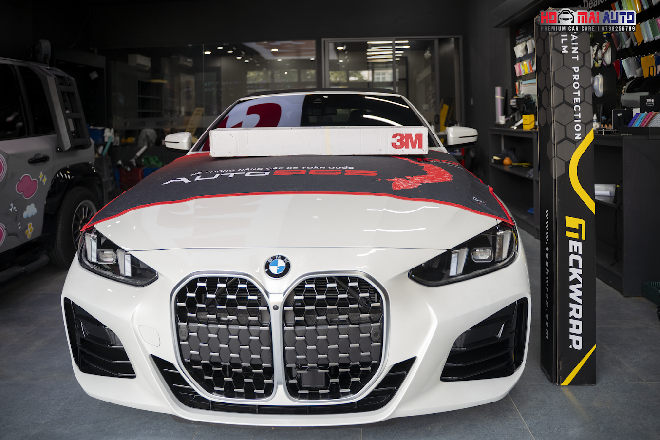 BMW 430i Convertible M Sport: Combo Bảo Vệ Hoàn Hảo Với 3M Crystalline Và PPF TeckWrap G75 Titan