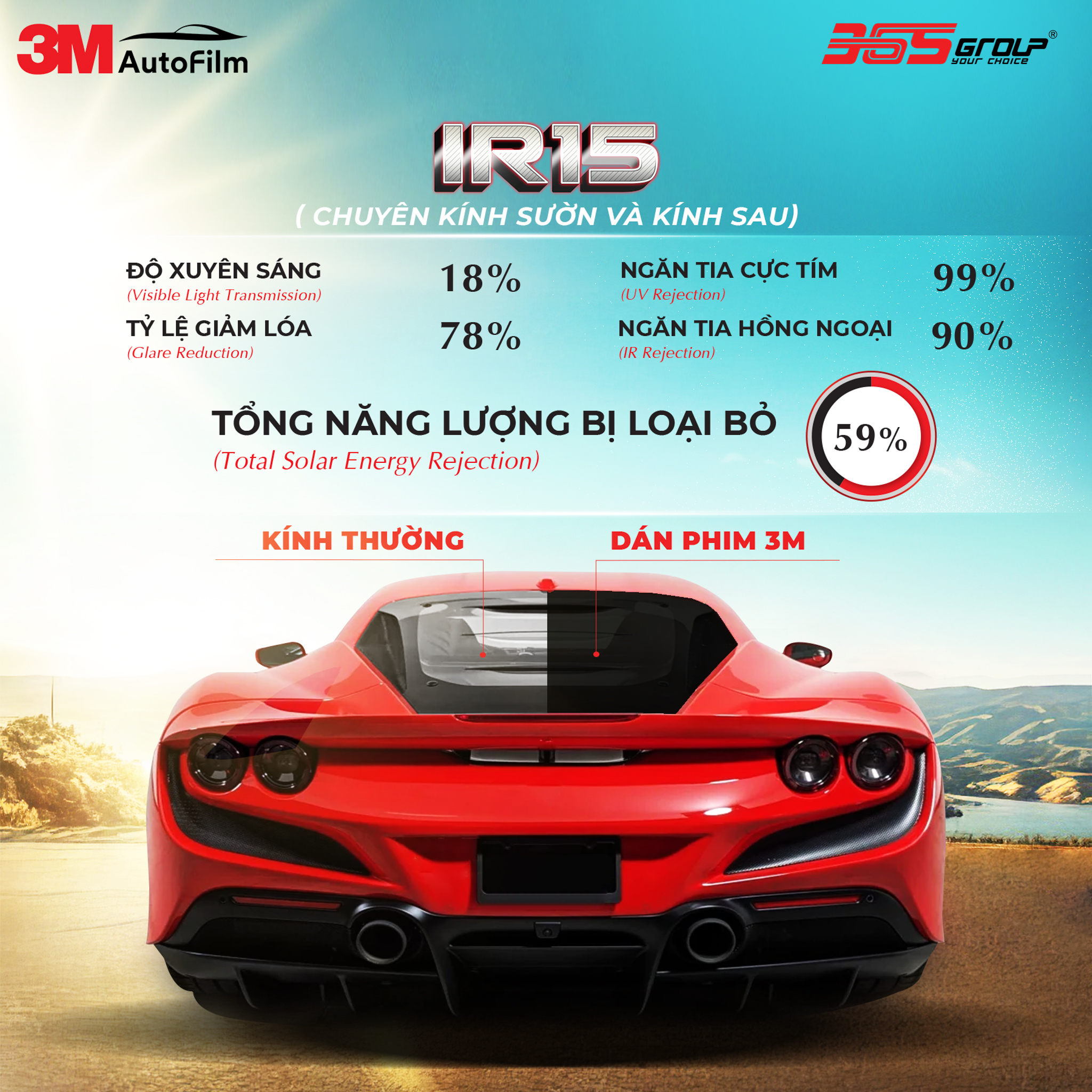 PHIM CÁCH NHIỆT 3M BEST SELLER 01