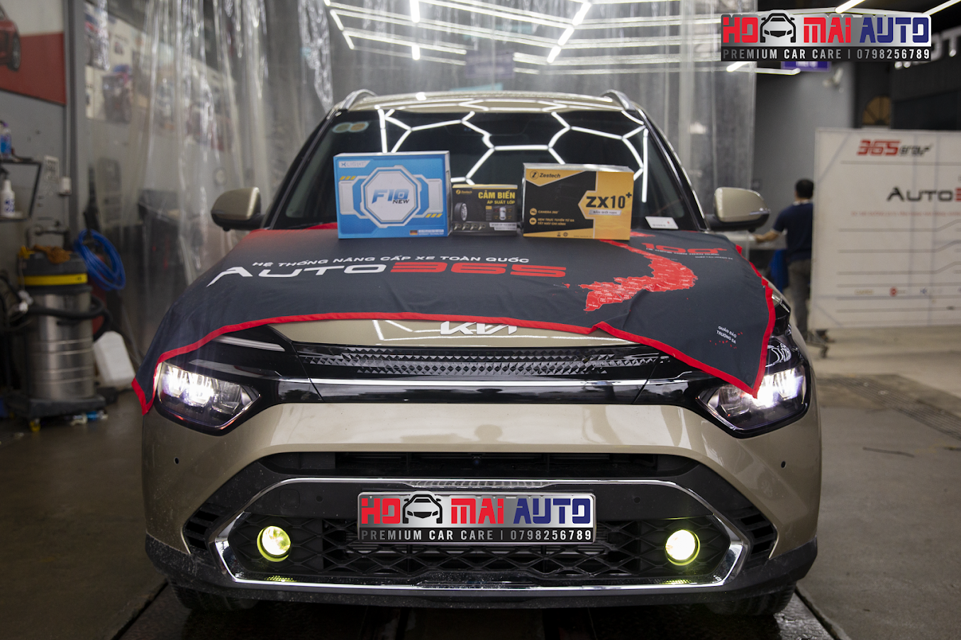 Nâng cấp xế yêu đón Noel: Kia Carens lên đời với loạt hạng mục cao cấp tại Hoa Mai Auto