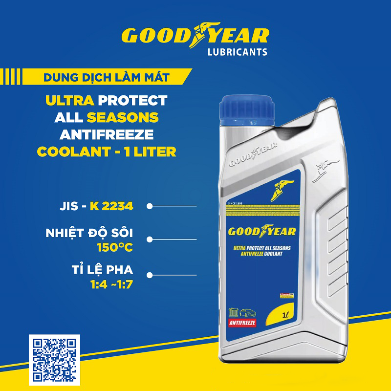 GOODYEAR ULTRA PROTECT ALL SEASONS ANTIFREEZE COOLANT